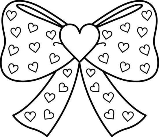 Christmas Heart Coloring Pages 3