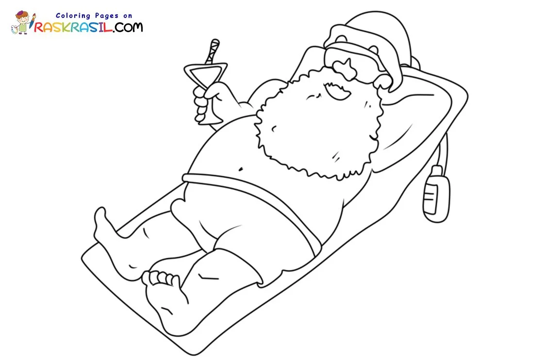 Weihnachten im Juli Ausmalbilder 19