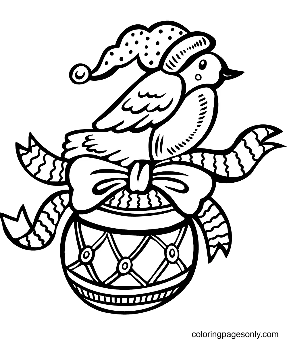 Christmas Ornaments Coloring Pages 55