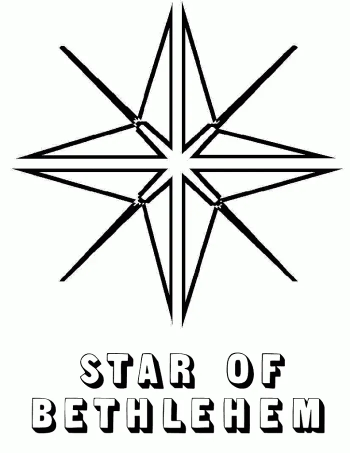 Christmas Star Coloring Pages 25