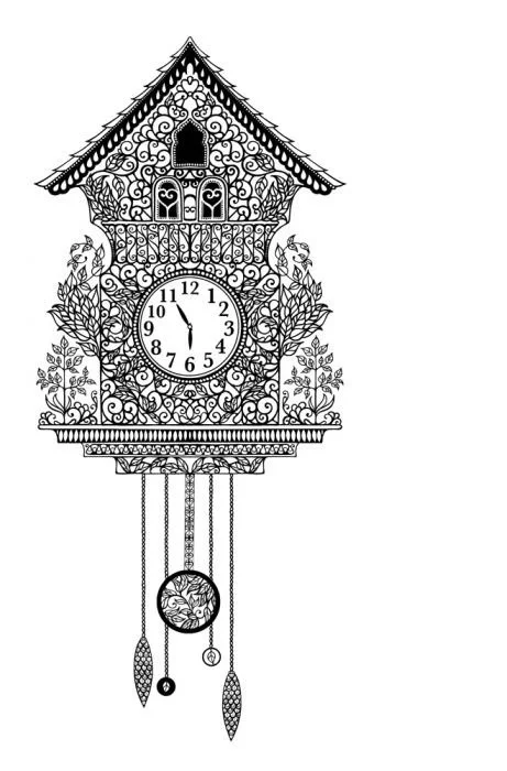 Reloj Para Colorear 11