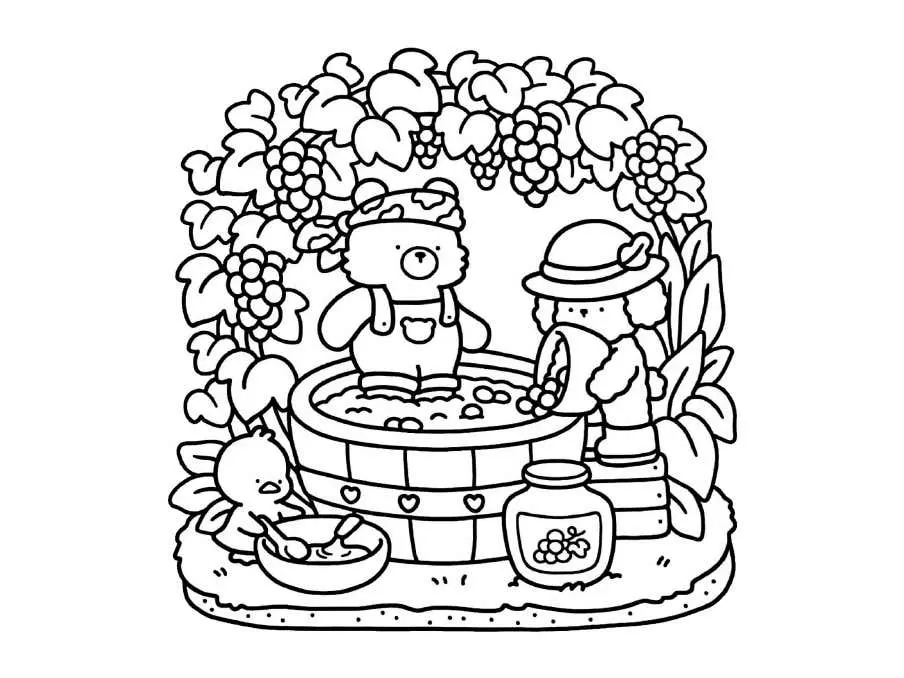 Comfy Days Coloring pages 7