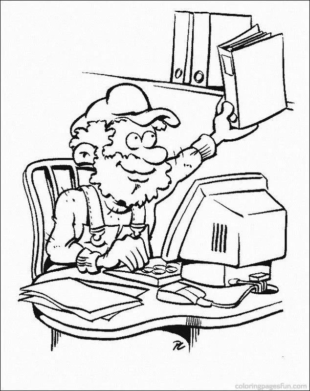 Desenhos de Computador Para Colorir 19