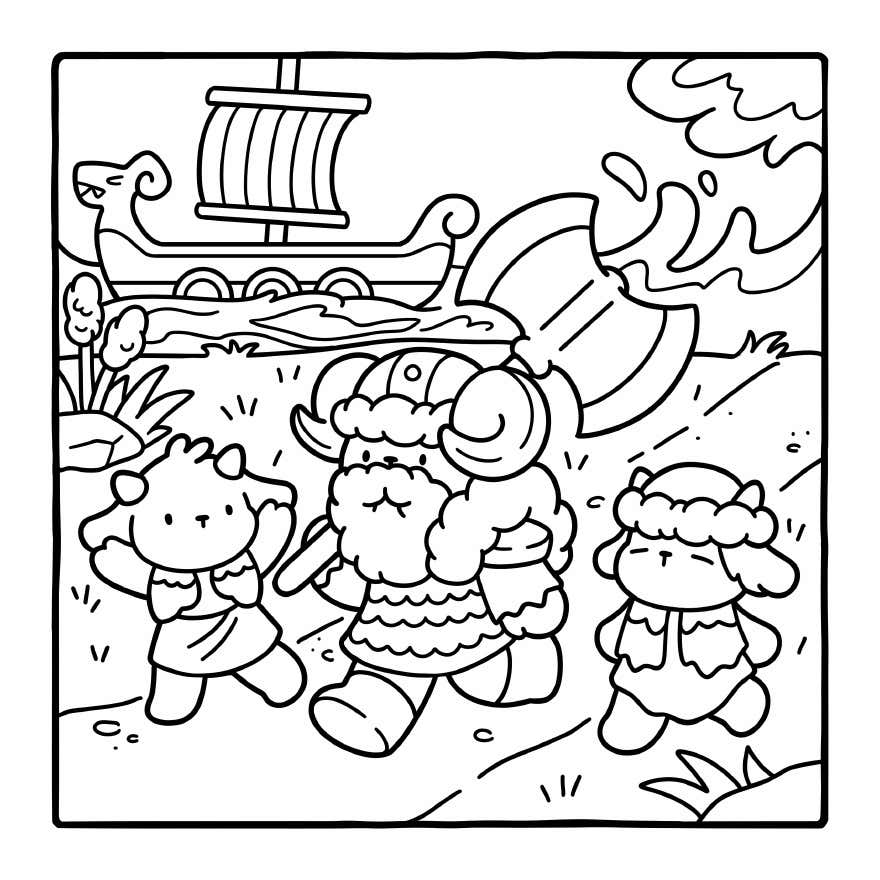 Cozy Eras Coloring Pages 14