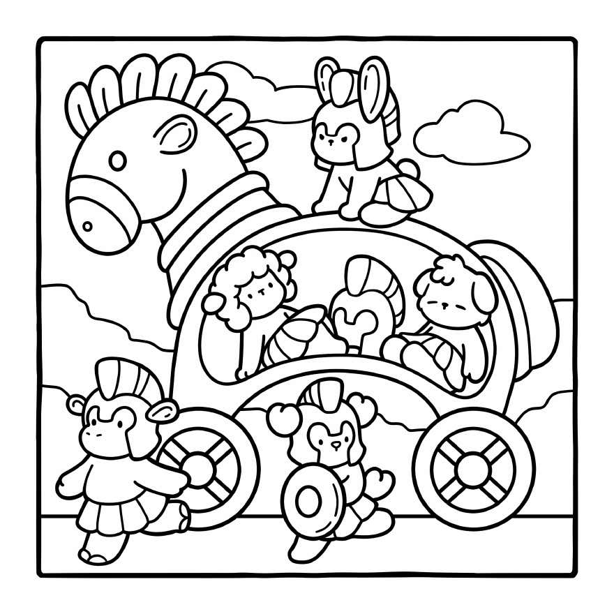Cozy Eras Coloring Pages 22