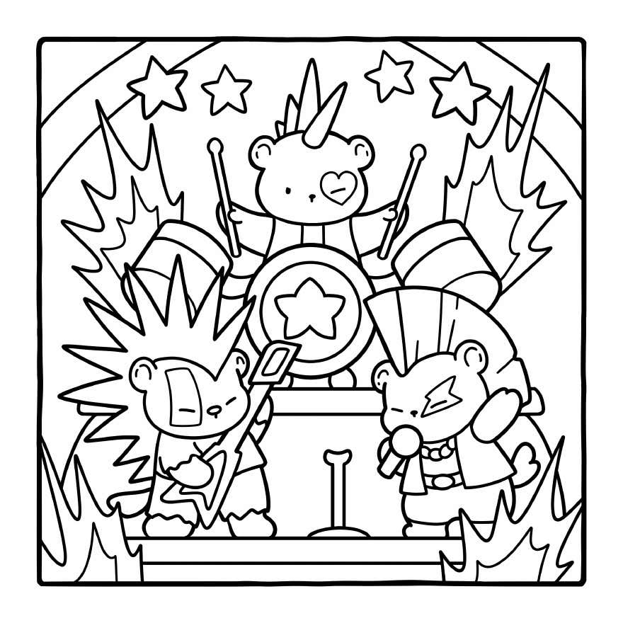 Cozy Eras Coloring Pages 23