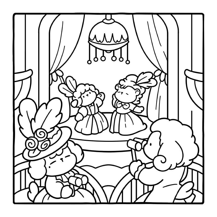 Cozy Eras Coloring Pages 38