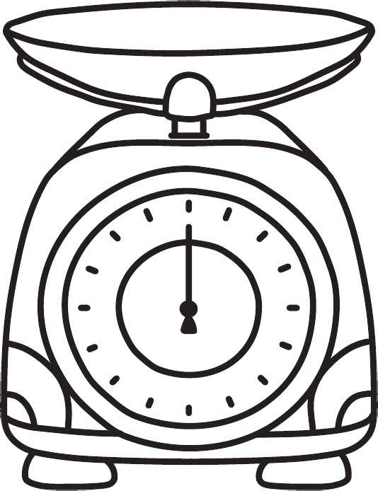 Cozy Kitchen Coloring Pages 10