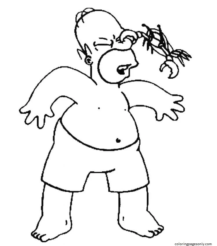 Desenhos de Caranguejo Para Colorir 17