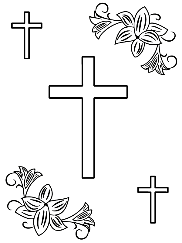 Cross Coloring Pages 13