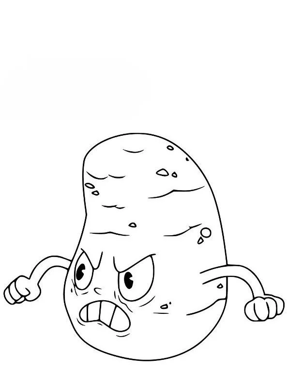 Cuphead Para Colorear 49