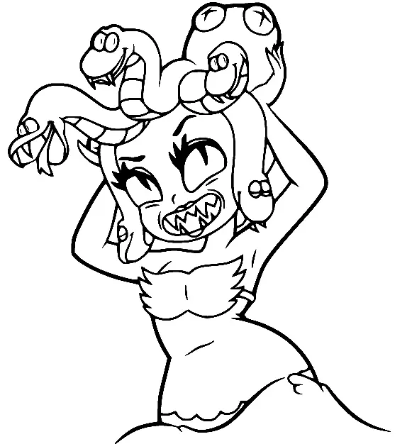 Cuphead Para Colorear 82