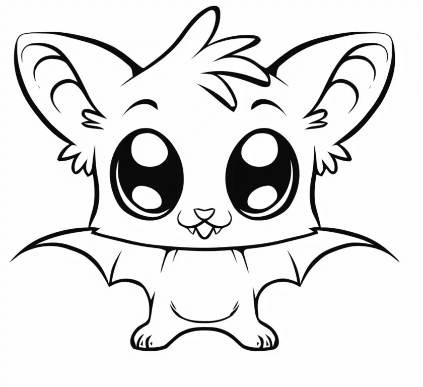 Cute Anime Coloring Pages 5