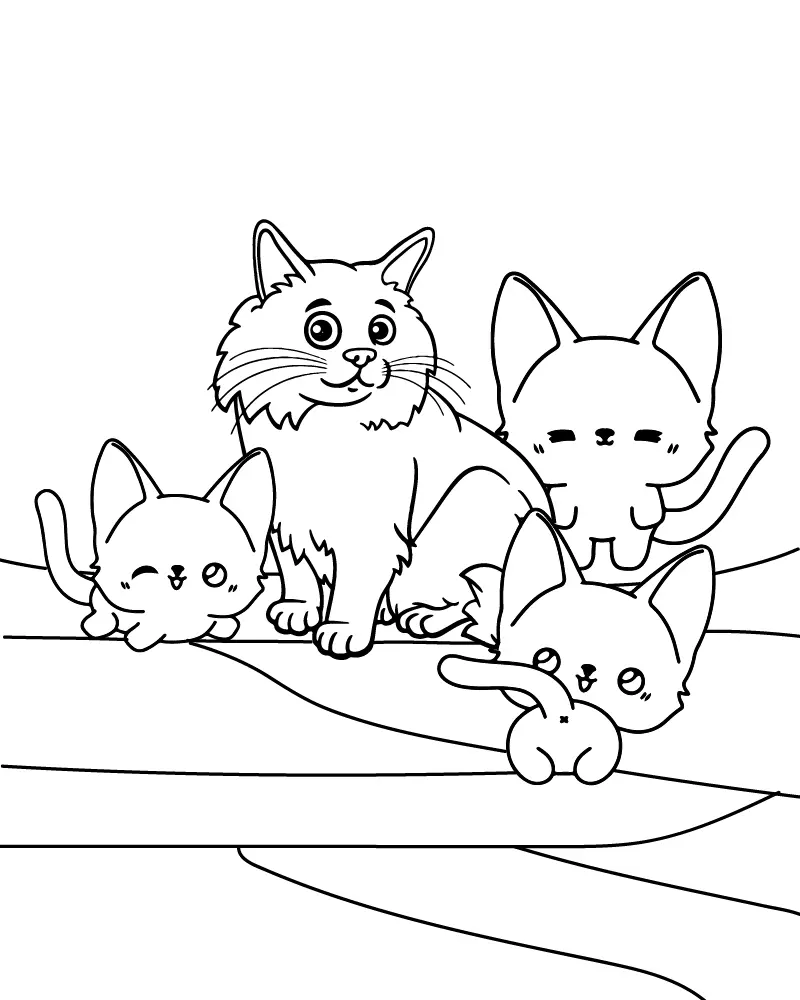 Cute Mom Coloring Pages 30