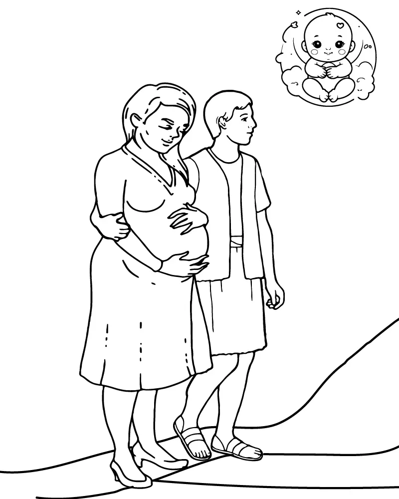 Cute Mom Coloring Pages 38