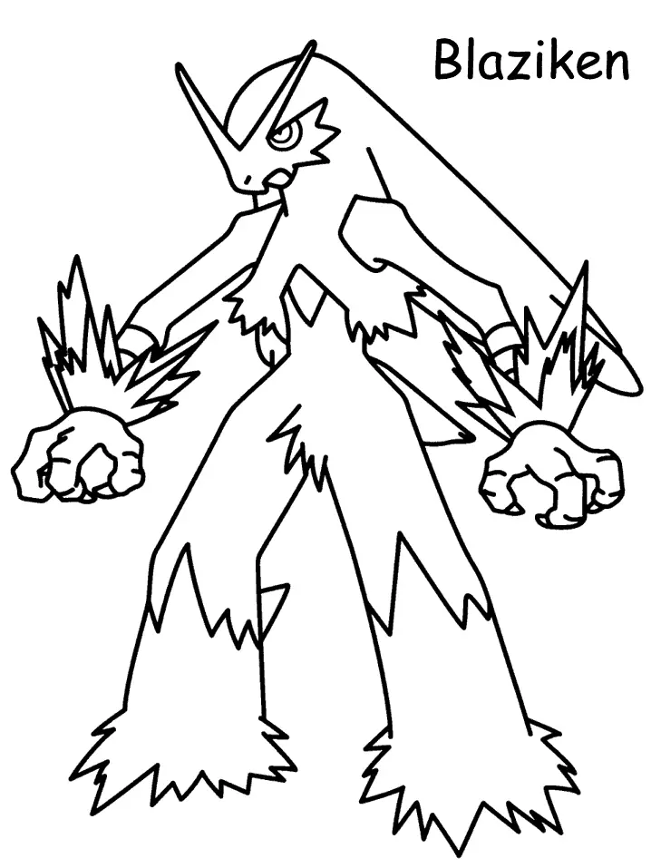 Pokemon Lindos Para Colorear 18