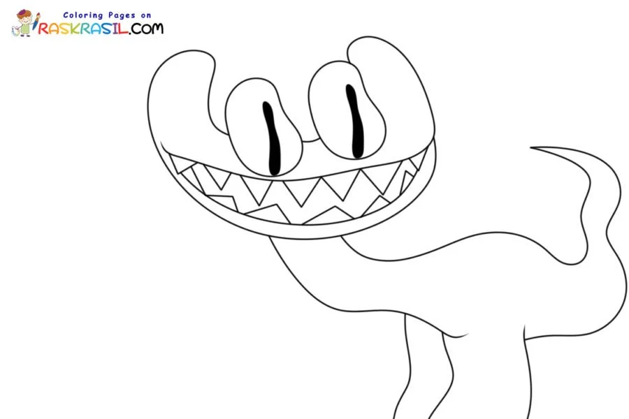 Cyan Rainbow Friends 2 Para Colorear 11