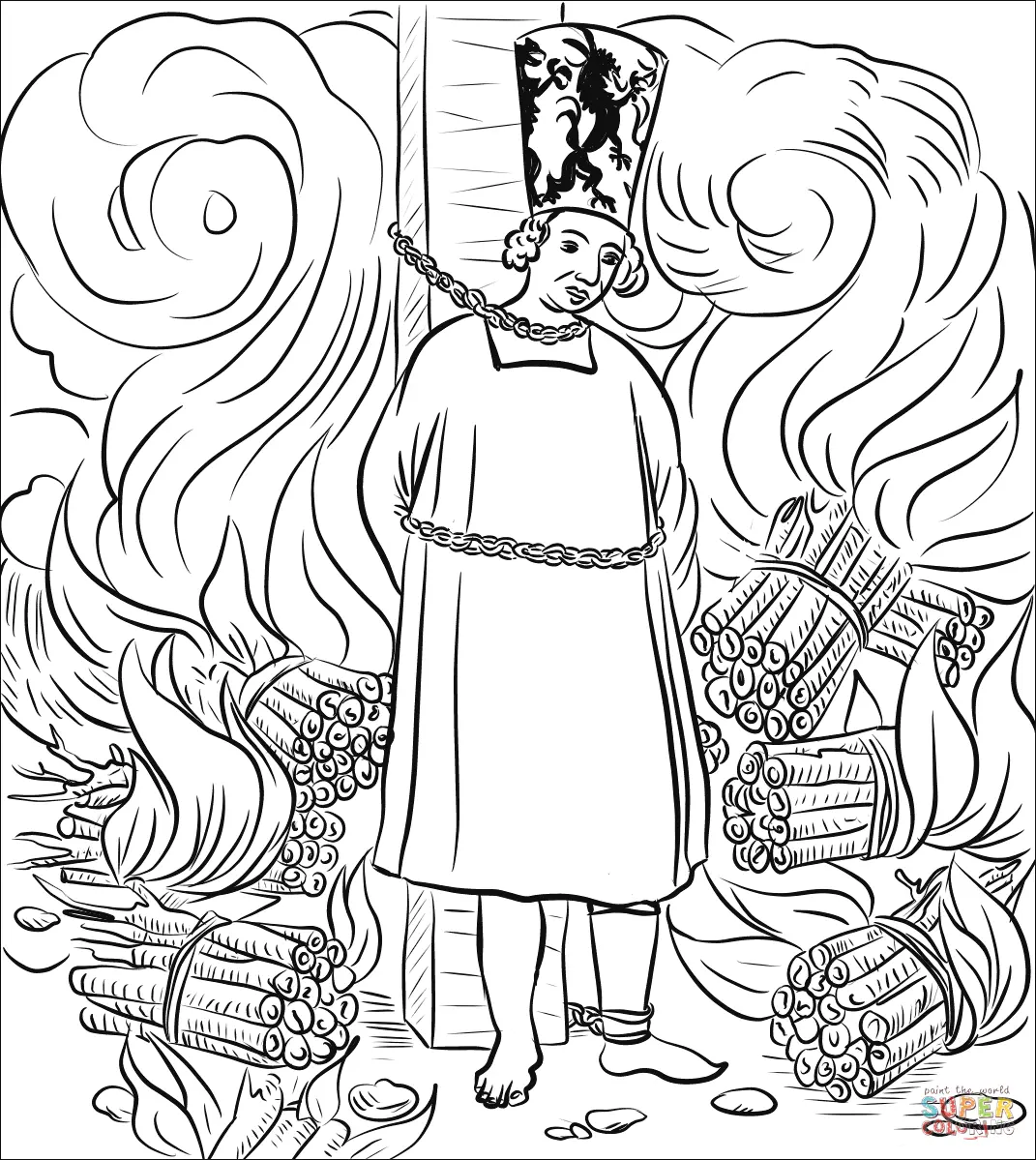Czech Republic coloring pages 5