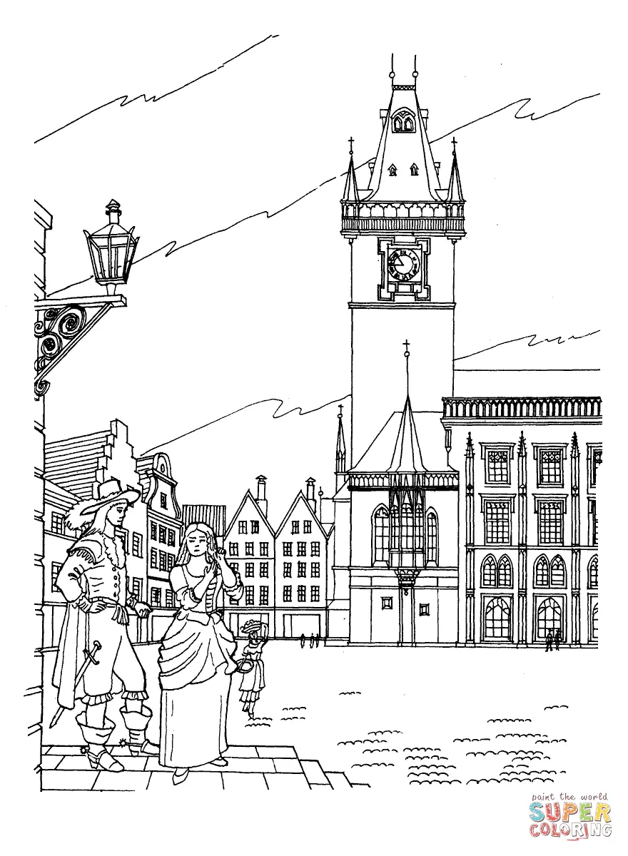 Czech Republic coloring pages 8