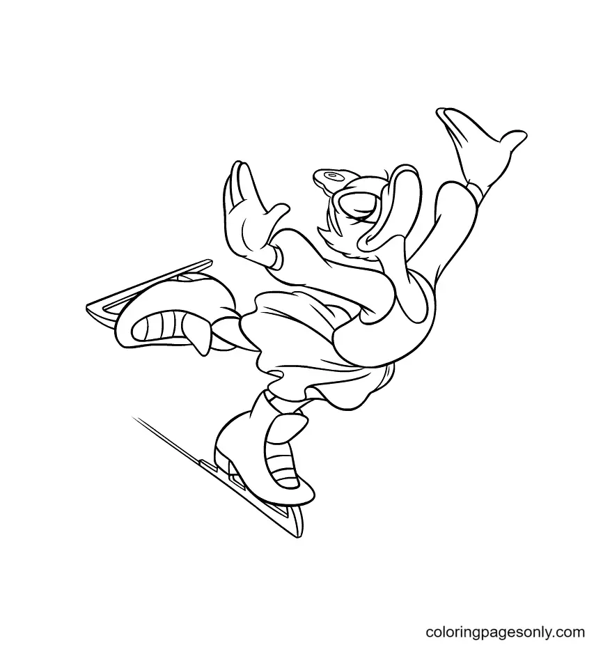 Daisy Duck Coloring Pages 31