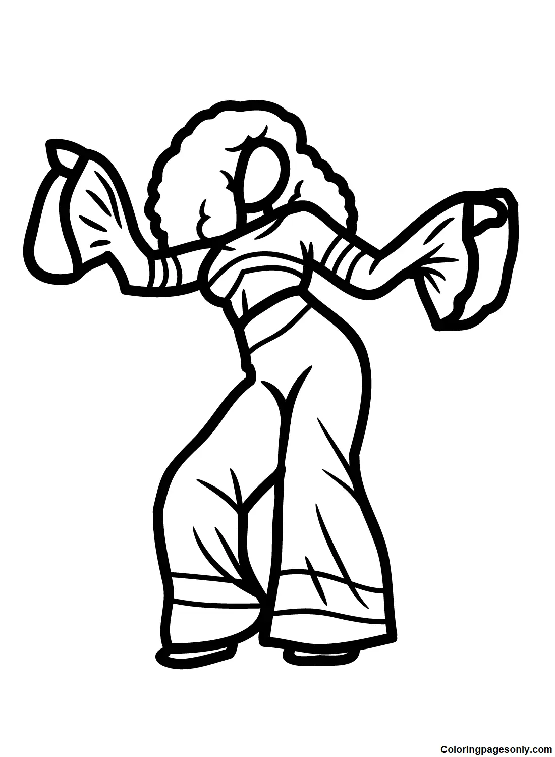 Dancing Coloring Pages 49