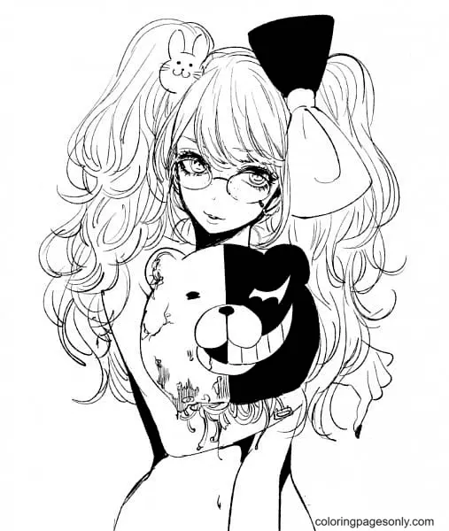 Desenhos de Danganronpa Para Colorir 58