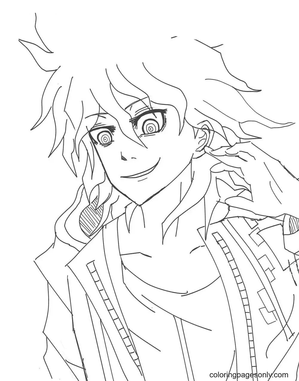 Desenhos de Danganronpa Para Colorir 71