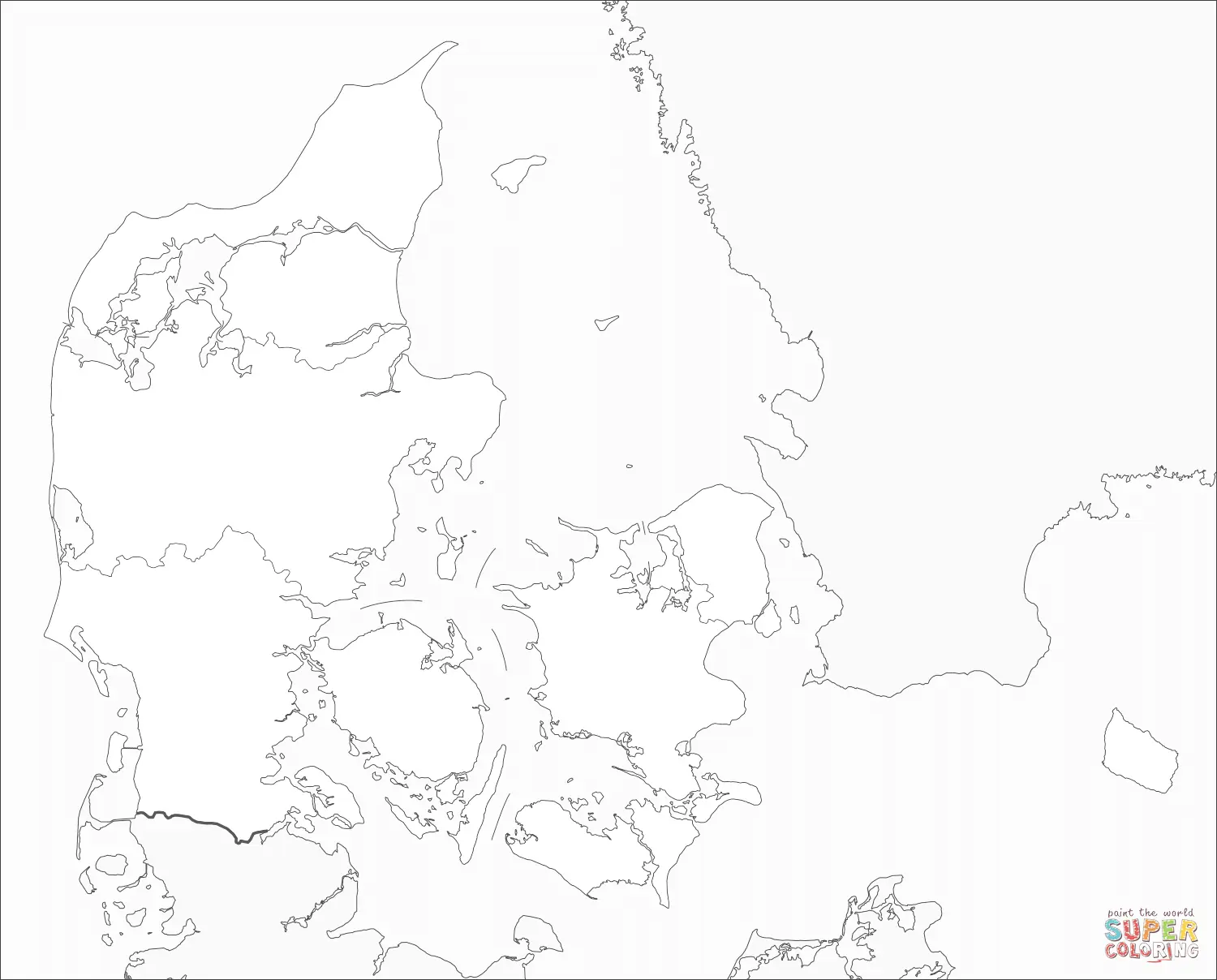 Denmark coloring pages 7