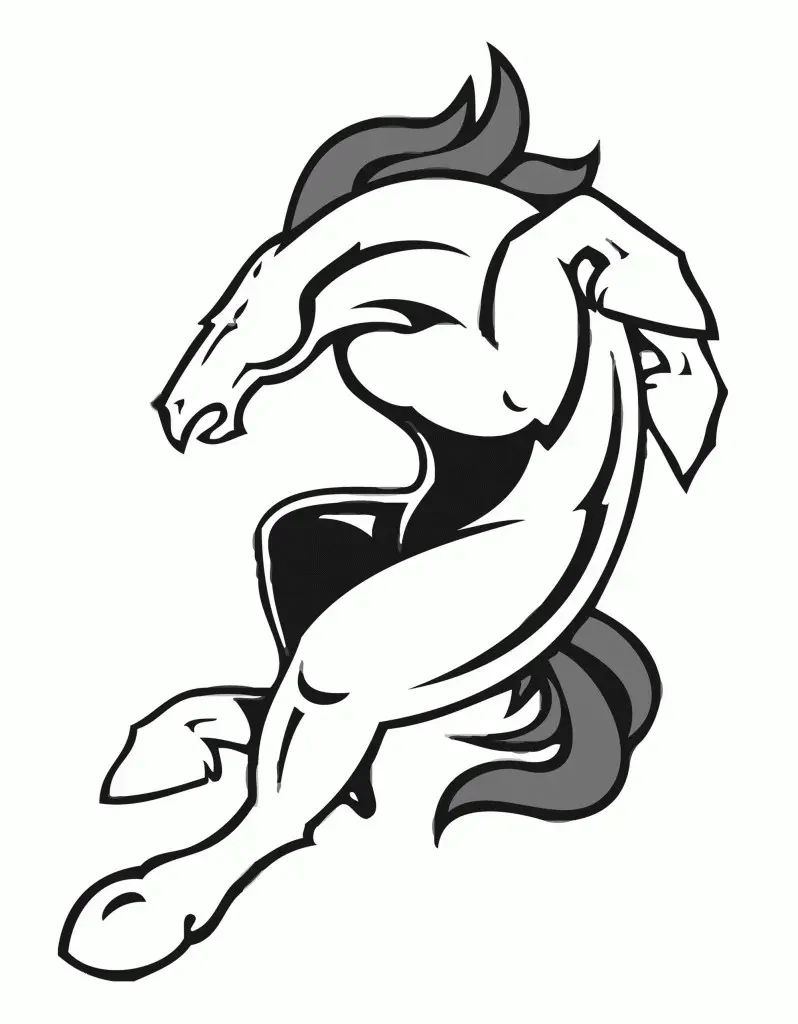 Denver Broncos Ausmalbilder 13