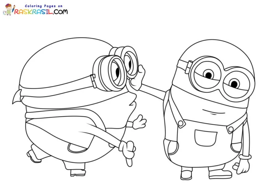 Despicable Me 4 Para Colorear 2