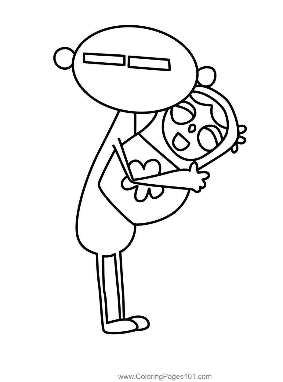 Dipdap Coloring Pages 3