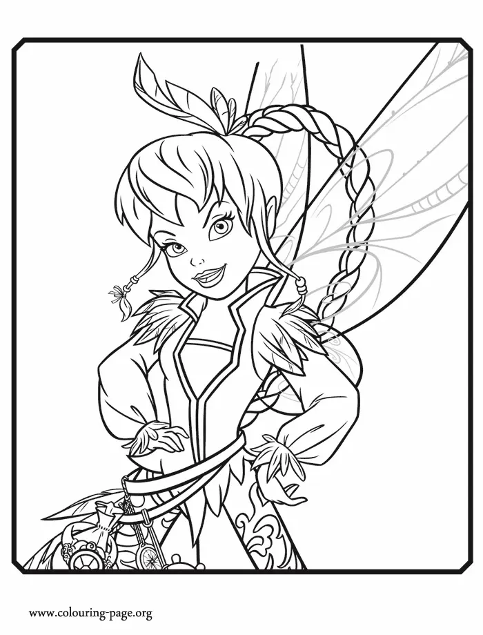 Disney Fairies Coloring Pages 31
