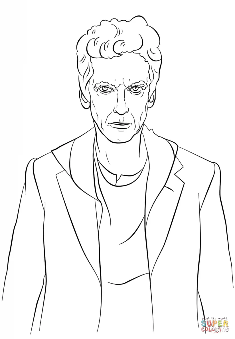 Doctor Who coloring pages 12