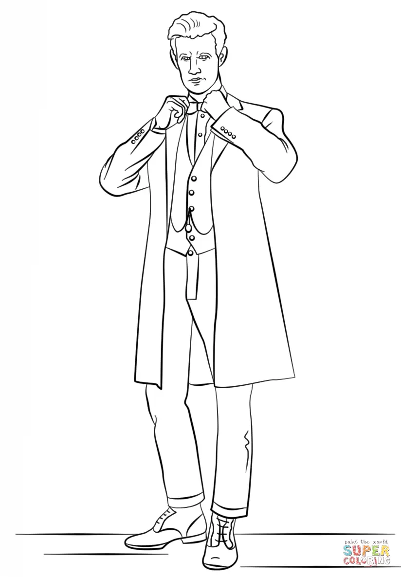 Doctor Who coloring pages 13