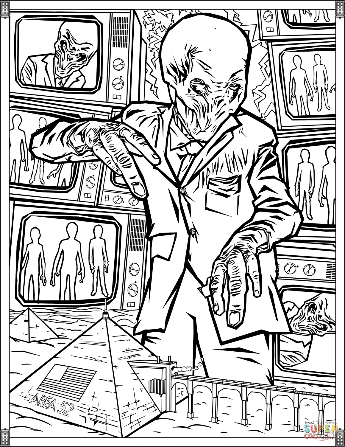 Doctor Who coloring pages 6