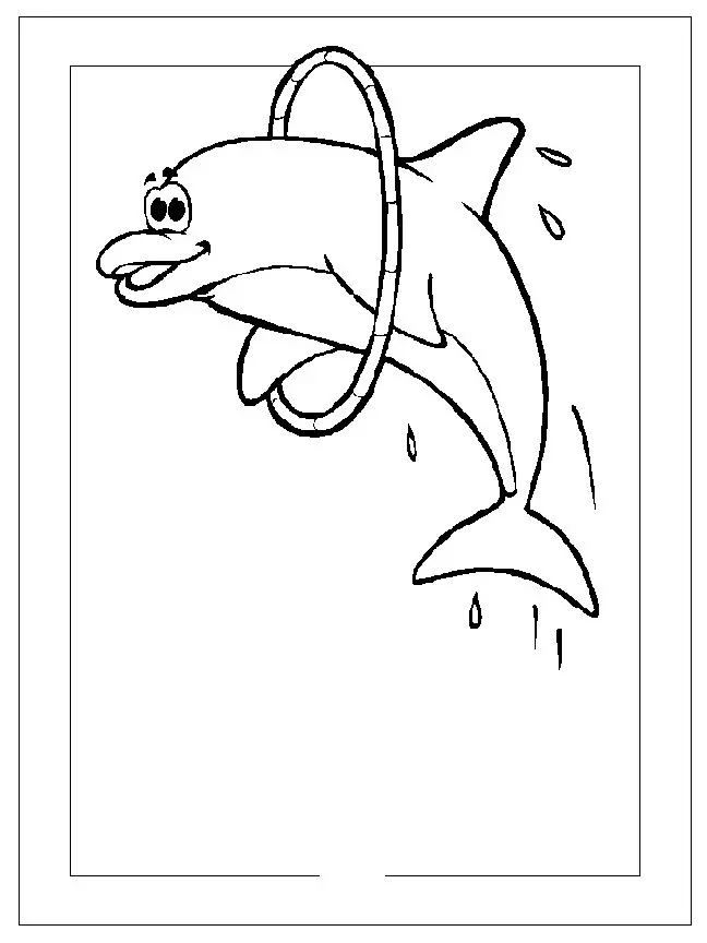 Dolphin Coloring Pages 38