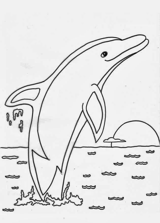 Dolphin Coloring Pages 68