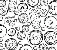 Desenhos de Donut Para Colorir 15