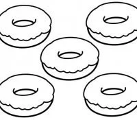 Desenhos de Donut Para Colorir 17