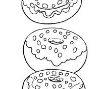 Desenhos de Donut Para Colorir 24