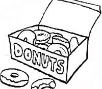 Desenhos de Donut Para Colorir 25