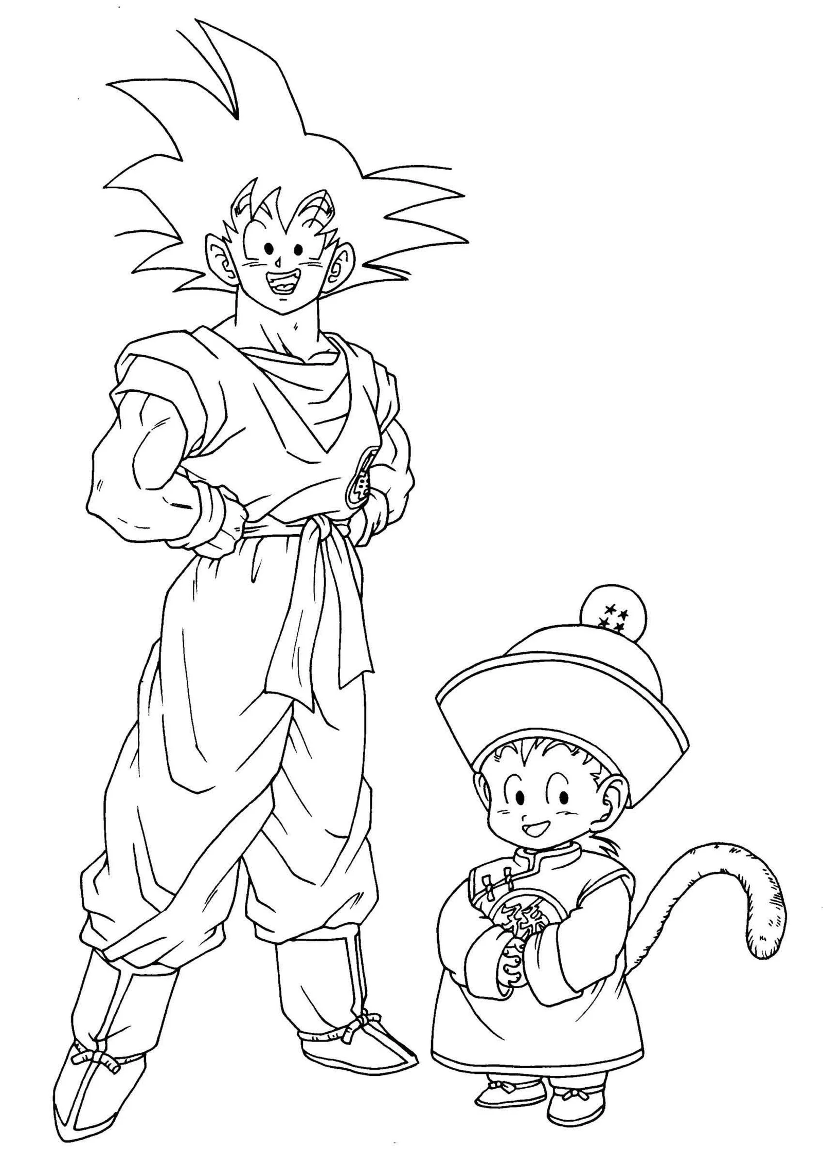 Dragon Ball Z Coloring Pages 10
