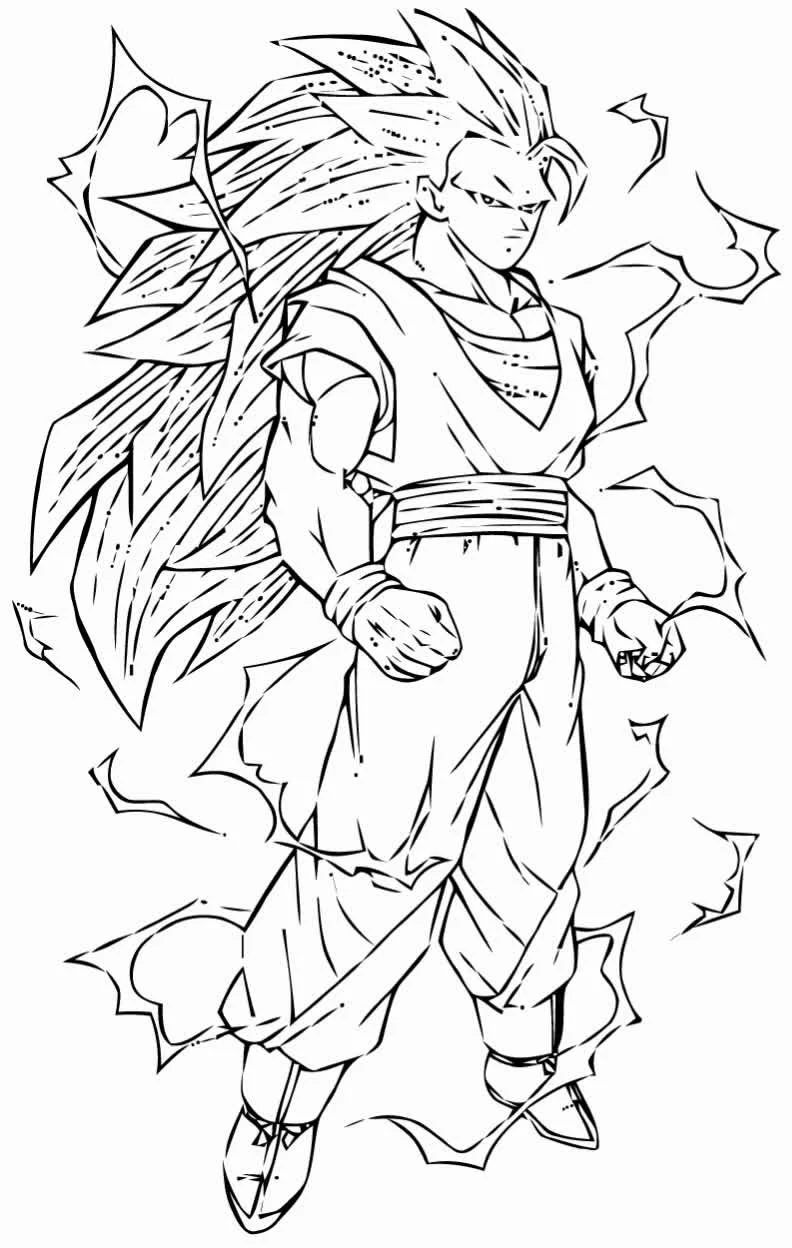 Dragon Ball Z Coloring Pages 15