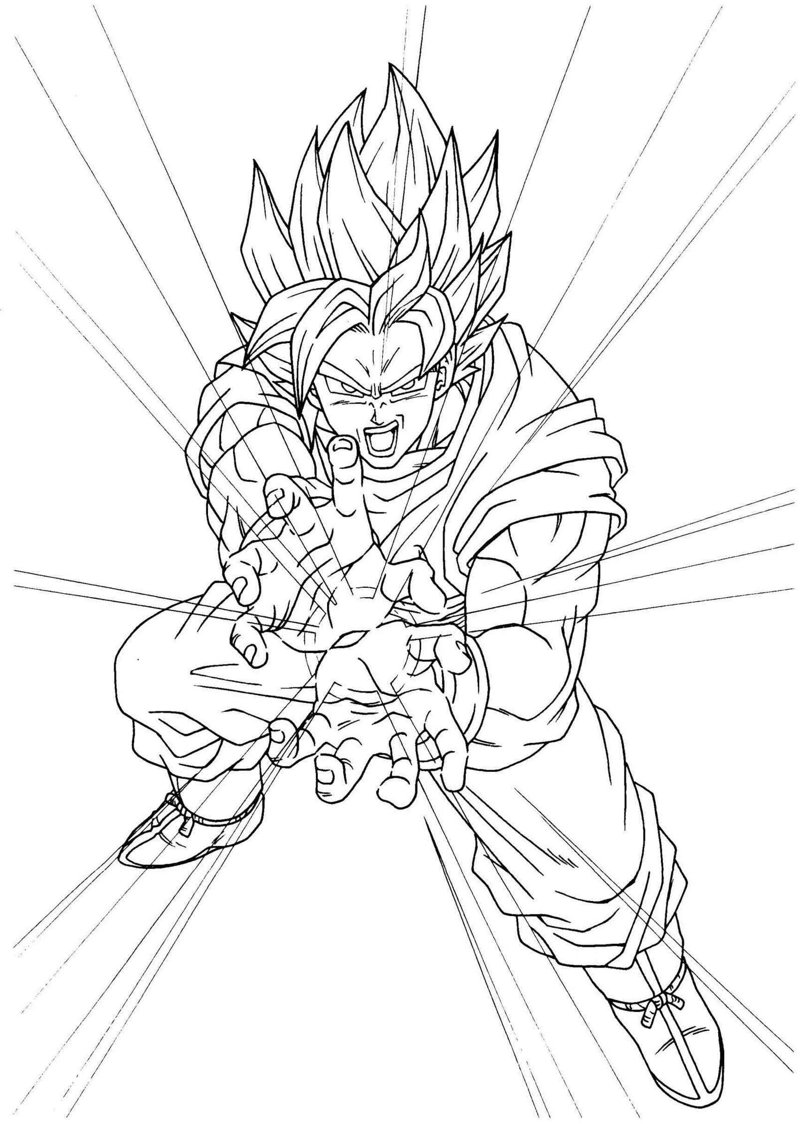 Dragon Ball Z Coloring Pages 18