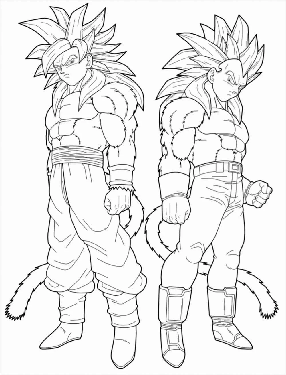 Dragon Ball Z Coloring Pages 34
