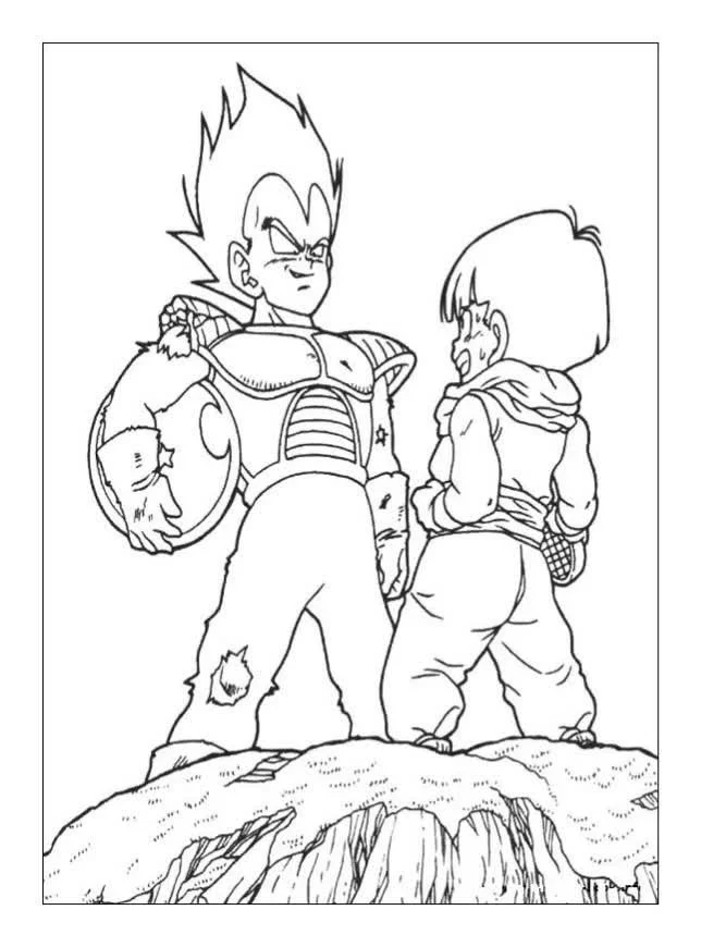 Dragon Ball Z Coloring Pages 39