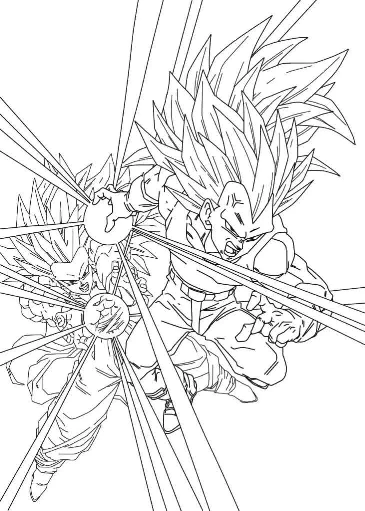 Dragon Ball Z Coloring Pages 41
