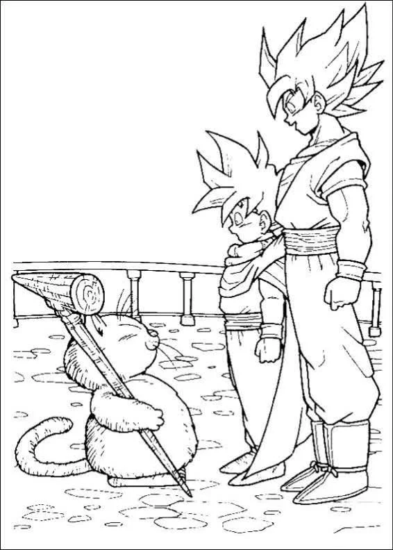 Dragon Ball Z Coloring Pages 46