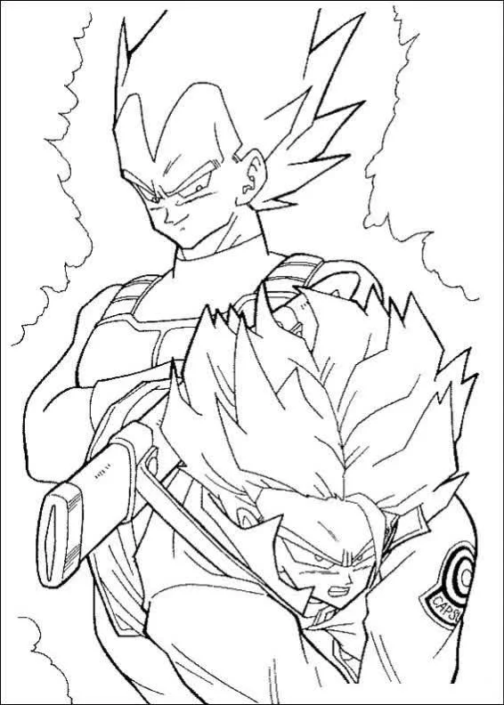 Dragon Ball Z Coloring Pages 47