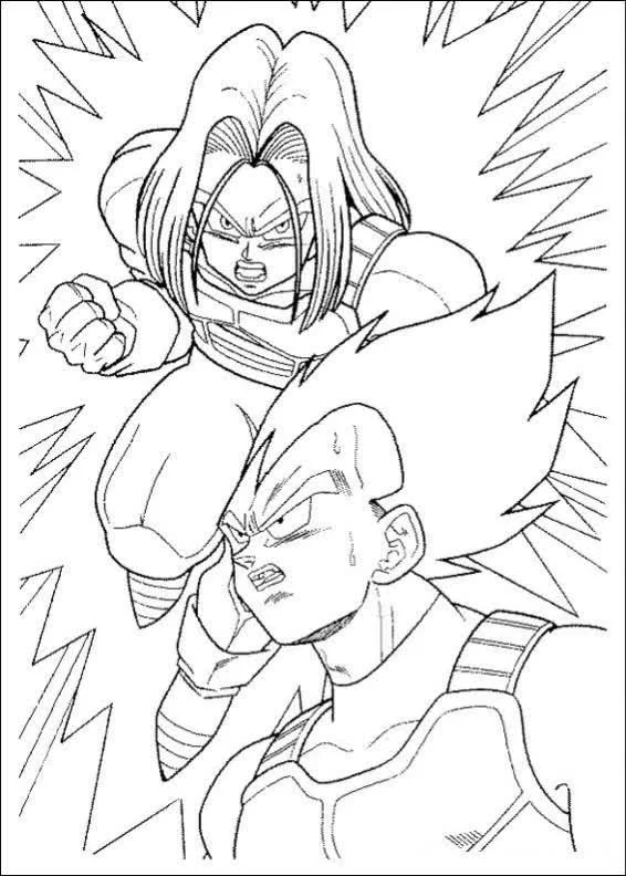 Dragon Ball Z Coloring Pages 48